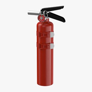 extinguisher medium 02 3D model