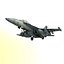 f aircraft 3d obj
