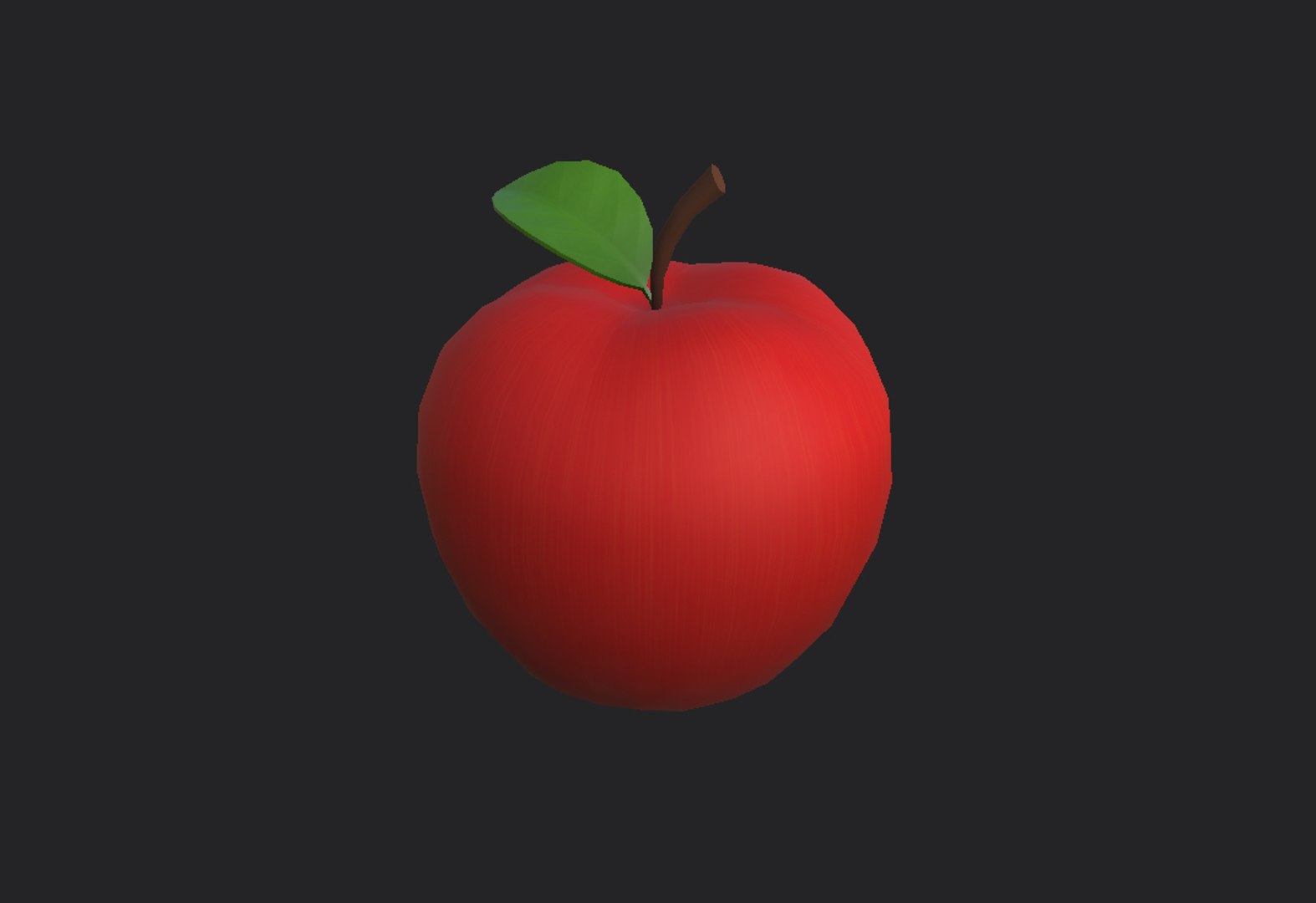 Free Apple Cartoon 3D - TurboSquid 1495154