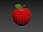 apple cartoon 3D