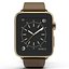 Apple Watch金42毫米软棕色皮革2 3D模型
