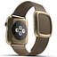 Apple Watch金42毫米软棕色皮革2 3D模型