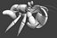 3d model hermit crab