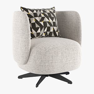 3D Armchair Miki by Lema