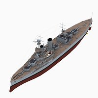 Battleship HMS Canada Royal Navy