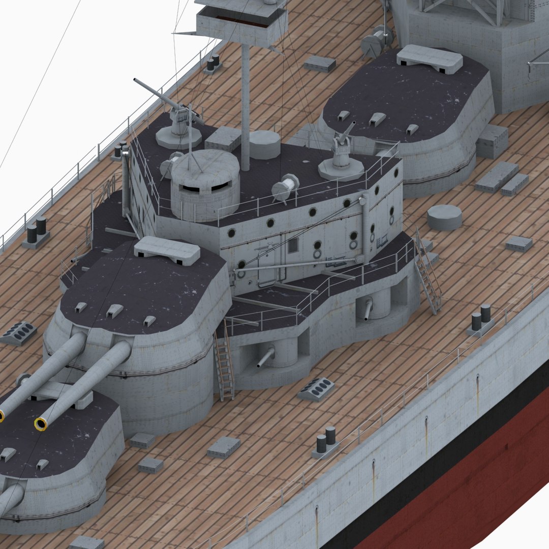 3D Hms Canada Battleship Royal Navy Model | 1146671 | TurboSquid