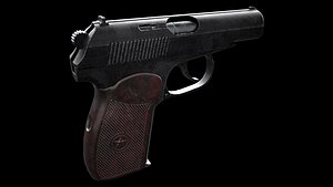 3D soviet makarov