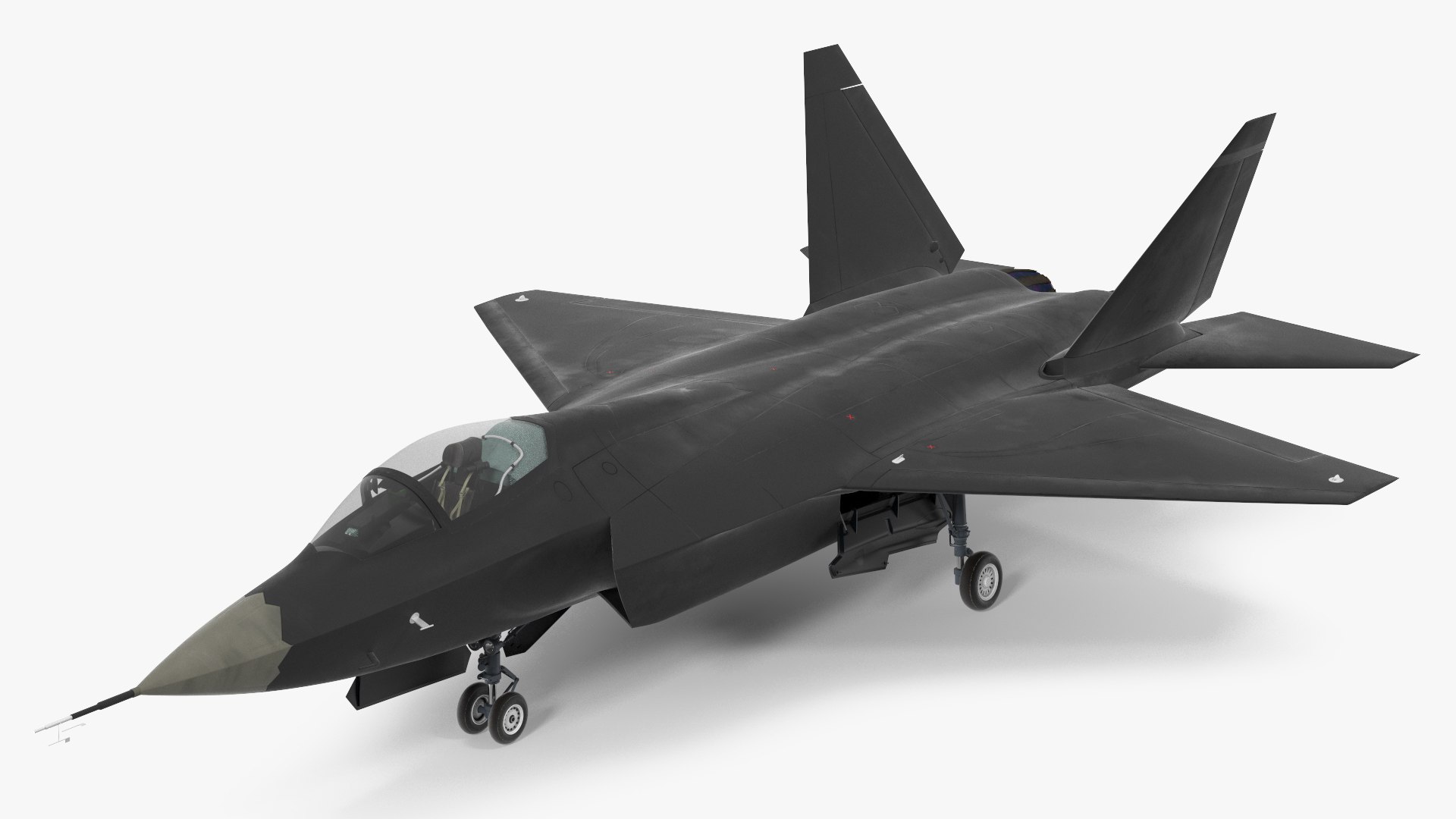 Multirole Jet Fighter 3D model preview