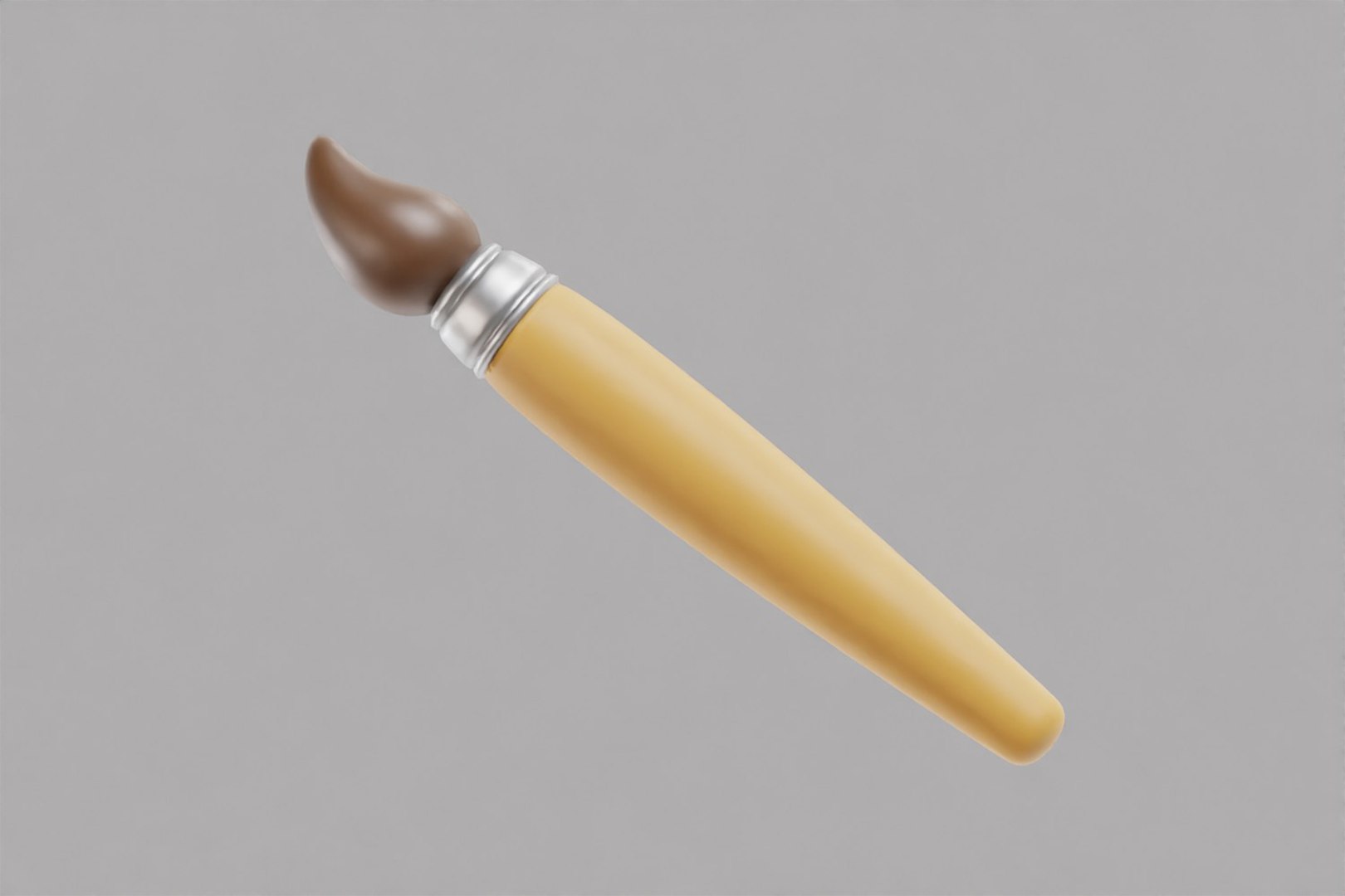 Paint Brush cartoon 3D model https://p.turbosquid.com/ts-thumb/h2/kKuxzR/XB/m4/jpg/1776397138/1920x1080/fit_q87/8cc44e3e40ca866a90c0bdb126cfa56693c220d8/m4.jpg