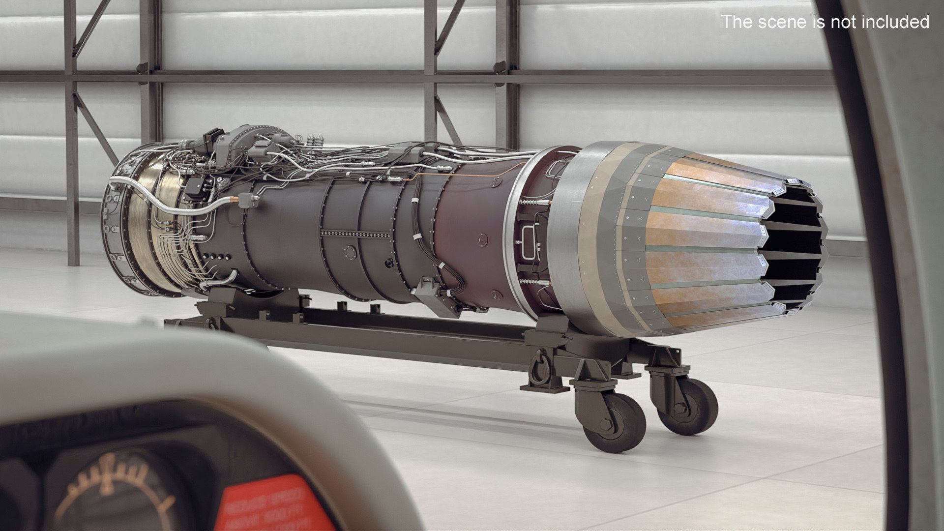 3D Russian Fifth Gen Fighter Jet Engine 177S Model - TurboSquid 2403530