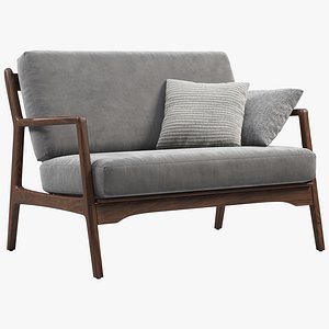 3D Joybird Collins Loveseat