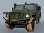 Russian Army Convoy