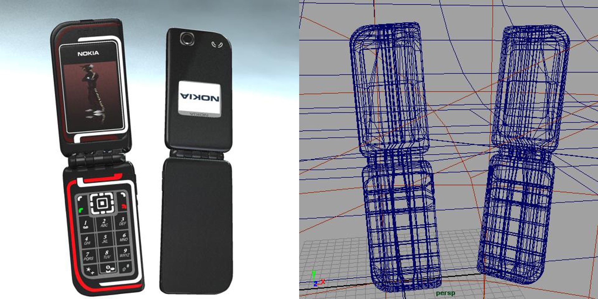 cellphone obj