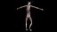 Coffee Worm Alien MIB T-Posed PBR
