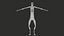 Coffee Worm Alien MIB T-Posed PBR