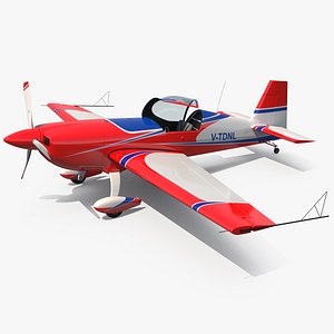 Aerobatic Monoplane Extra EA-300 Rigged