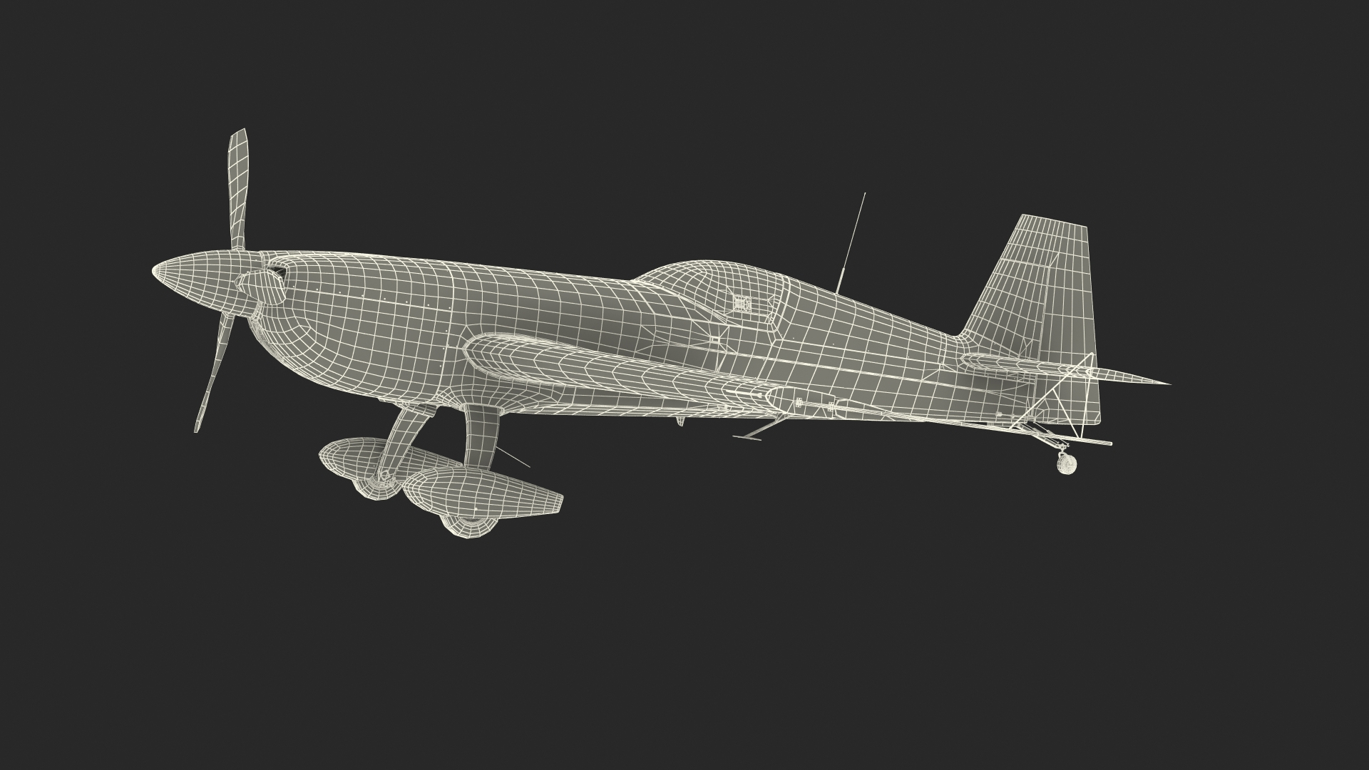 3D Aerobatic Monoplane Extra Ea-300 - TurboSquid 1487206