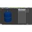 Gas Cylinder Blue 3D Model