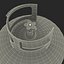 Gas Cylinder Blue 3D Model