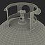 Gas Cylinder Blue 3D Model