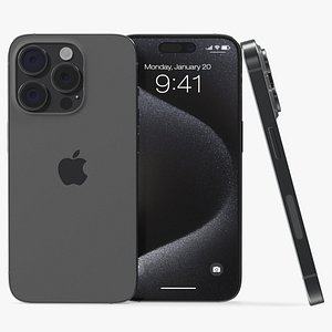 Apple IPhone 15 Pro Black Titanium