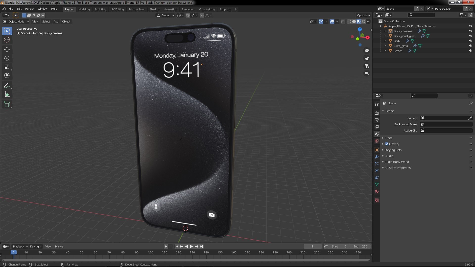 3D Apple IPhone 15 Pro Black Titanium model https://p.turbosquid.com/ts-thumb/h2/xR4dop/bM/appleiphone15problacktitaniumvray3dmodel031/jpg/1698187165/1920x1080/fit_q87/ed184c5cd9582eed0d9578474e33ee6b2b70a25d/appleiphone15problacktitaniumvray3dmodel031.jpg