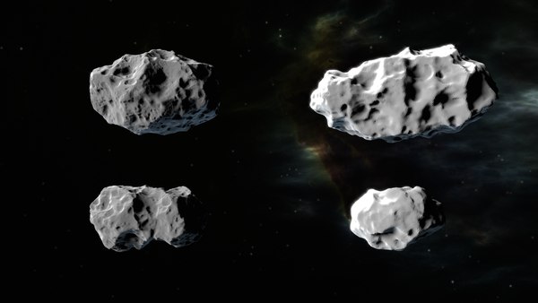 3D Pack Asteroids Model - TurboSquid 1411080