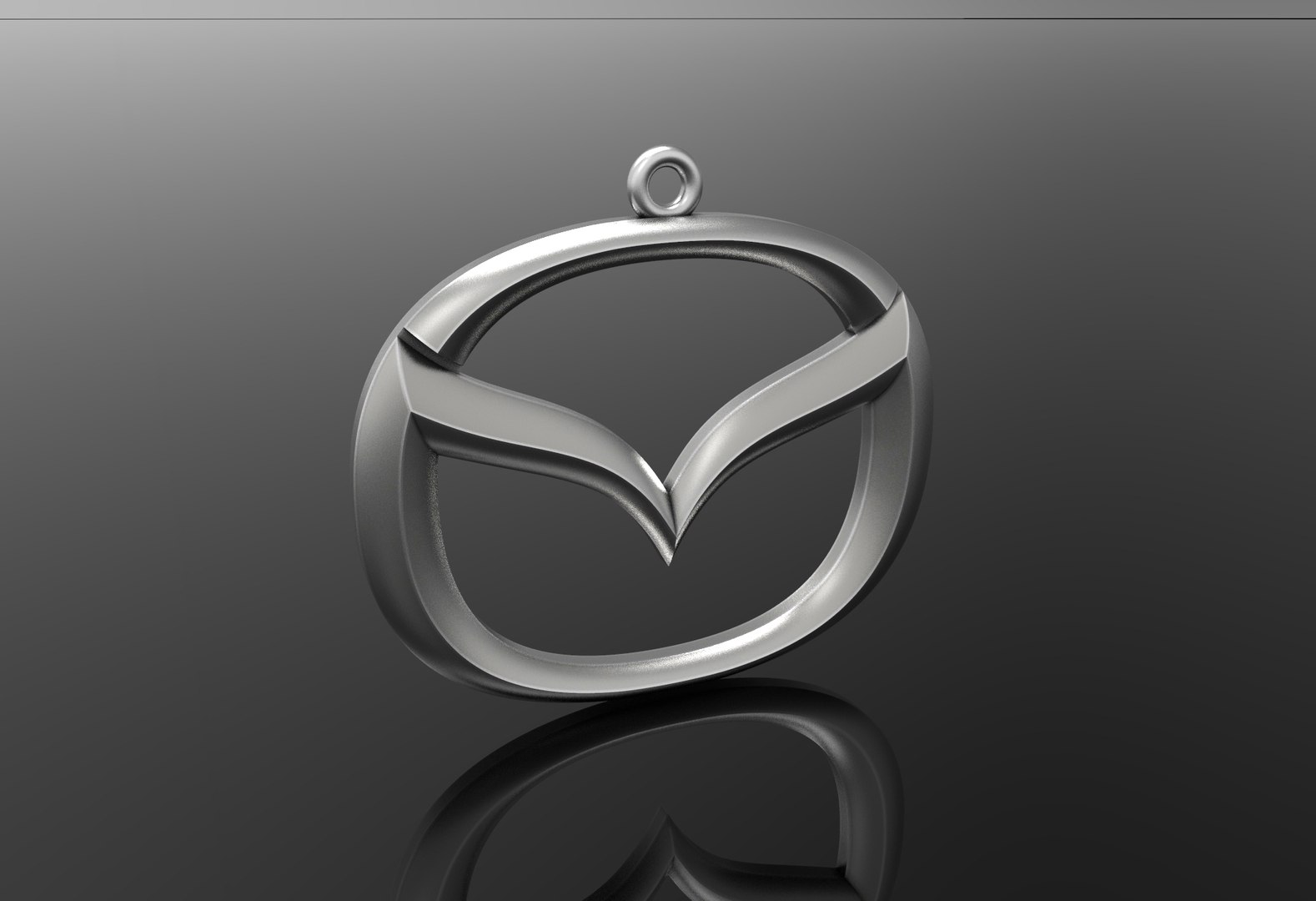 3d Key Chain Mazda - Turbosquid 1968664