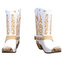 Decorative Western Cowboy Boots PBR Low Poly