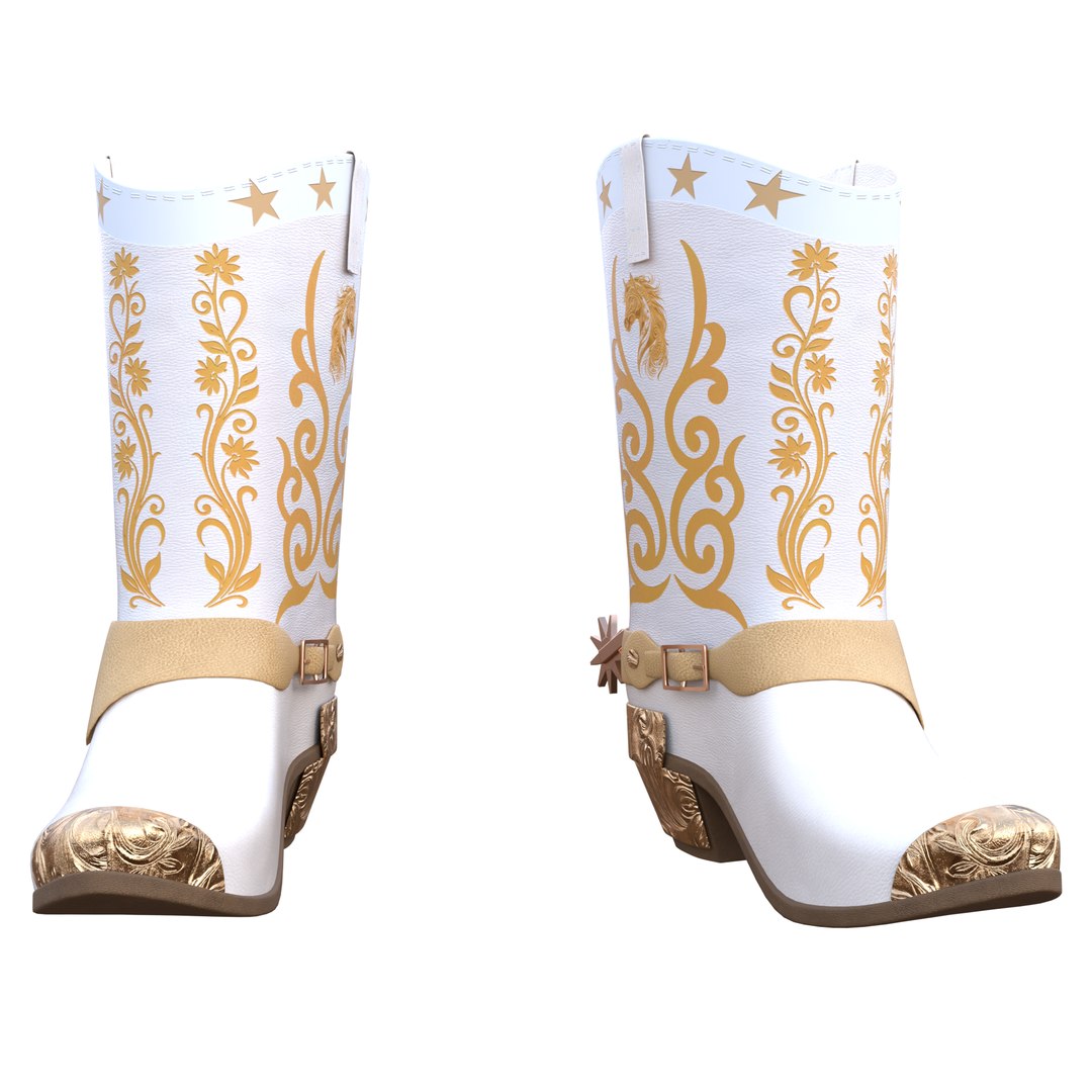 Five Western Cowboy Boots Collection PBR Game Ready 3D Models 3D model https://p.turbosquid.com/ts-thumb/h2/zbW8JQ/vP/image/png/1792185710/1920x1080/fit_q87/a71282f6f669bb68042c58d936701ac71dbc5861/image.jpg