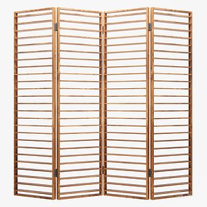 3D Panel Solid Wood GZ-M1006