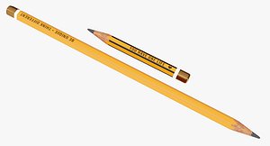 3D pencils simple