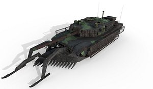 3D abrams tank