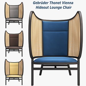 hideout lounge chair 3D