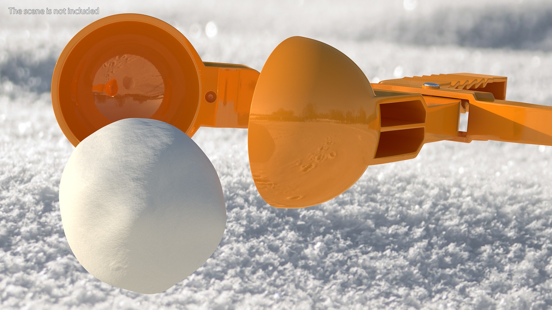 Simple Snowball 3D Model - TurboSquid 1731393