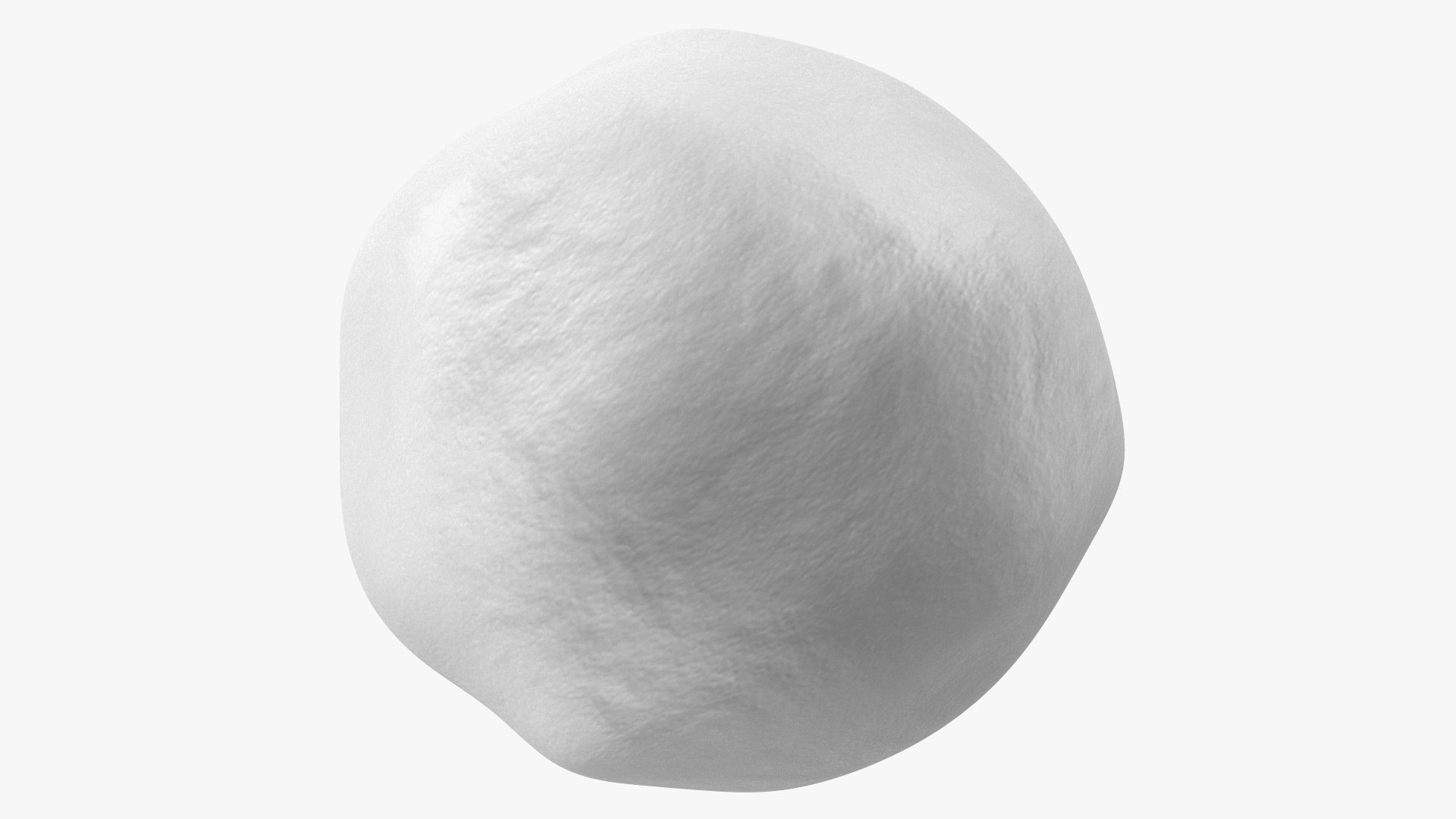 Simple Snowball 3D Model - TurboSquid 1731393