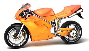 3D Ducati 748 model