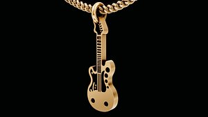 Guitar pendant