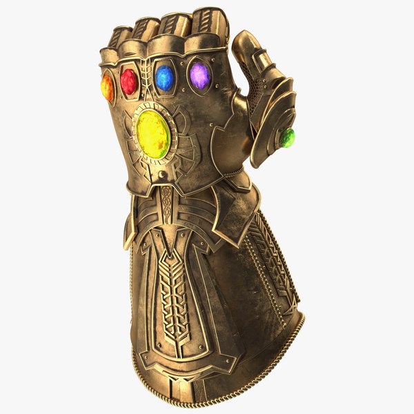 Guanto dell'Infinito di Thanos Modello 3D