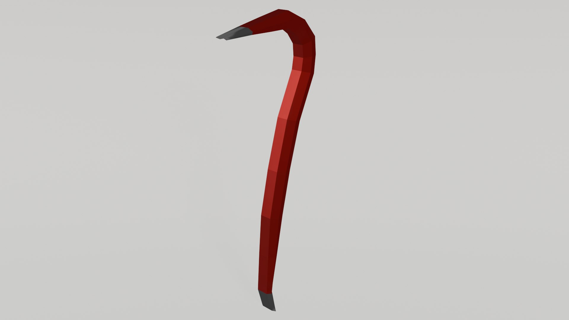 Crowbar Low Poly model https://p.turbosquid.com/ts-thumb/h3/RDfr4q/Ca/crowbar0008/png/1729716893/1920x1080/fit_q87/0f6d220b95b3920c73d07e753159b111caad1edd/crowbar0008.jpg