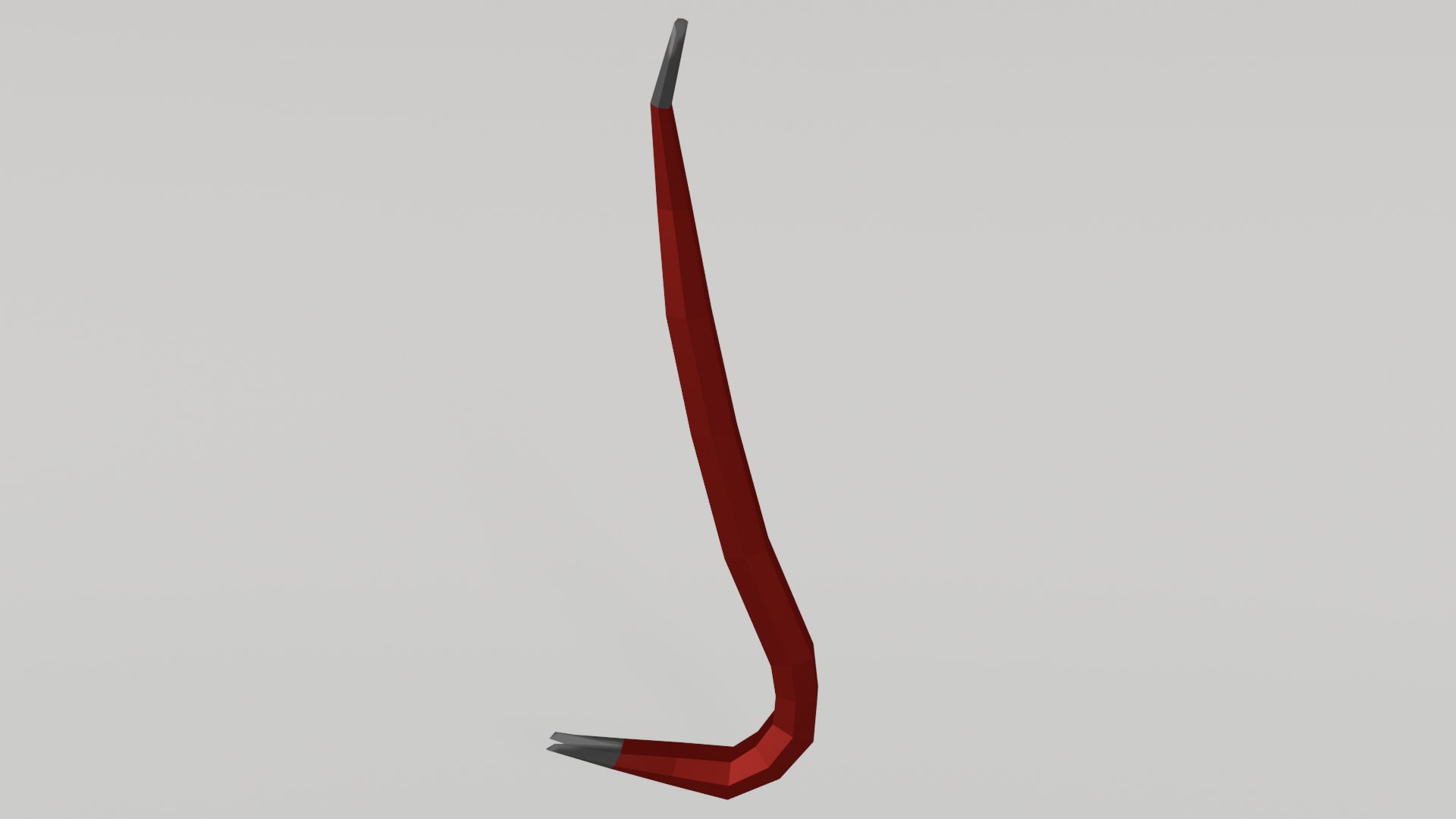 Crowbar Low Poly model https://p.turbosquid.com/ts-thumb/h3/RDfr4q/hl/crowbar0002/png/1729716890/1920x1080/fit_q87/97c2242854416c7a0514ac474442f1e299c08154/crowbar0002.jpg