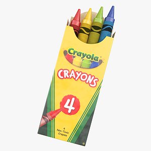 3D classic color pack crayons