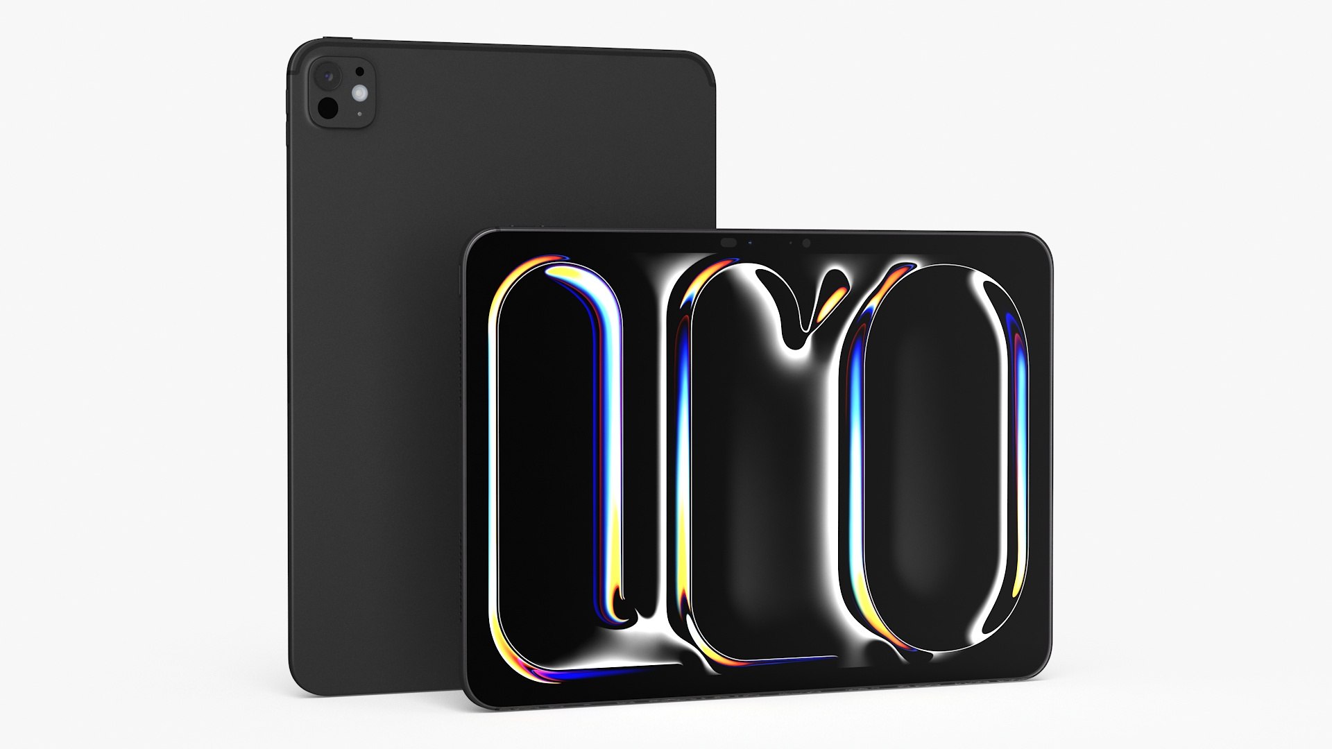 Space Black IPad Pro 2024 11 Inch 3D model preview