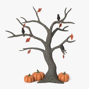 3D spooky tree