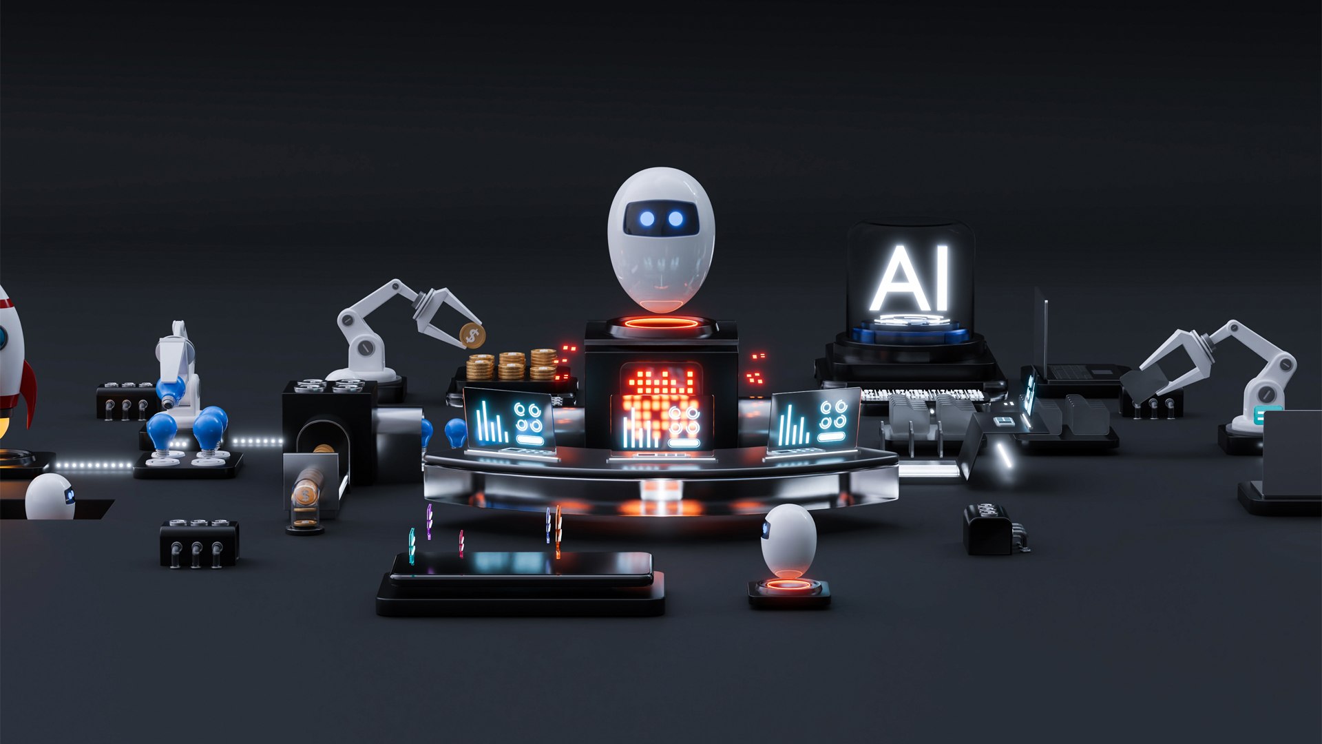 Artificial Intelligence Operation 3D - TurboSquid 2212215