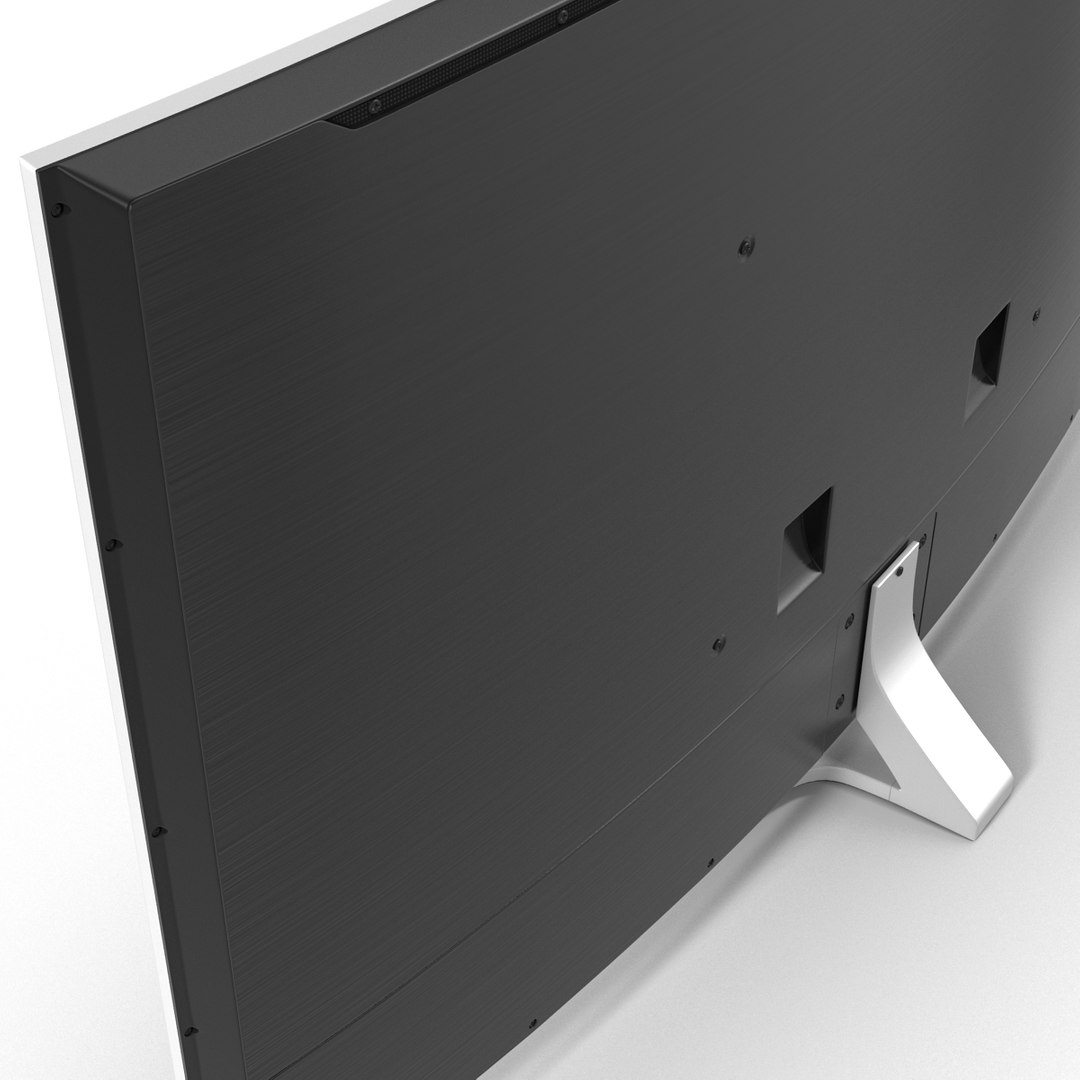 Samsung Curved Smart Tv 3d Model