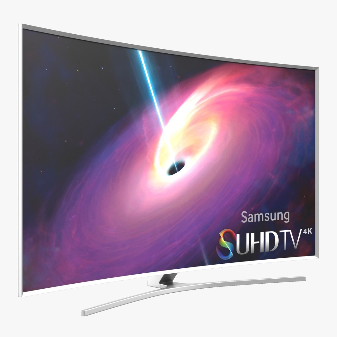 Samsung Curved Smart TV 4K SUHD JS9500 65 inch 3D Model 3D model preview