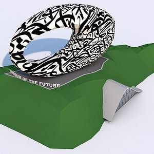 Museum of the Future - Dubai - UAE model