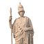 Atenea Palas Escultura griega clásica PBR