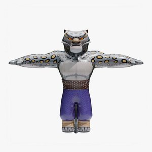 3D Tai Lung - Kung Fu Panda